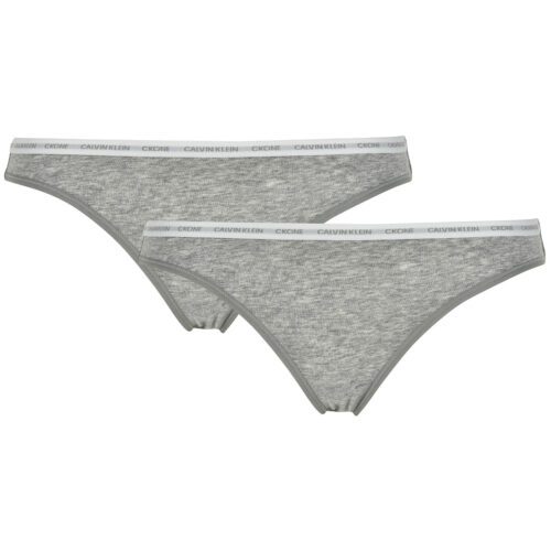 CALVIN KLEIN BIKINI 2 PACK D3789E 8HT (Grey Heather, XL)