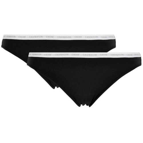 CALVIN KLEIN STRING 2 PACK D3788E 001 (Black, XL)