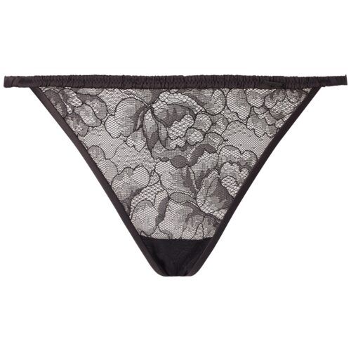 CALVIN KLEIN LINGERI STRING F6100 UB1 (Black, XL)