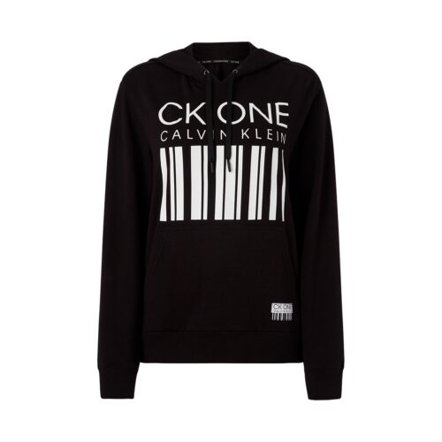 CALVIN KLEIN LINGERI HOODIE S6575E UB1 (Black, L)