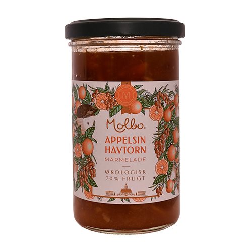 Appelsin & Havtorn marmelade MolboØ