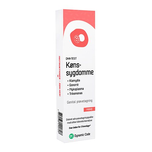 DNA-Hjemmetest 4 Kønssygdomme Mand