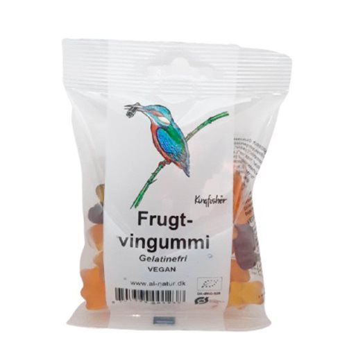Frugtvingummi uden gelatine Ø
