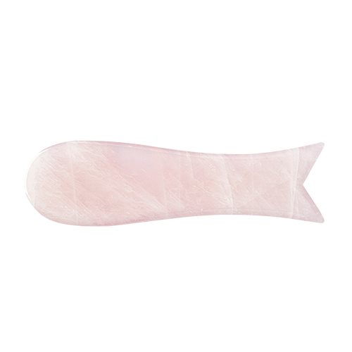 Gua Sha Fish Rosa Kvarts