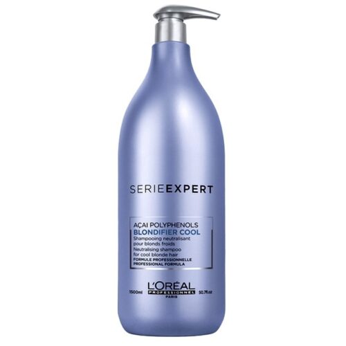Loreal - Serie Expert Blondifier Cool Neutralising Shampoo - 1500 ml