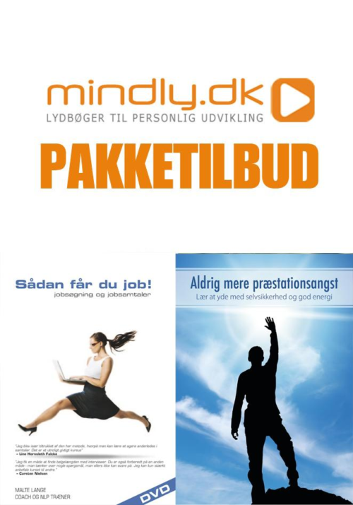 Sådan får du job + Aldrig mere præstationsangst (Pakketilbud)