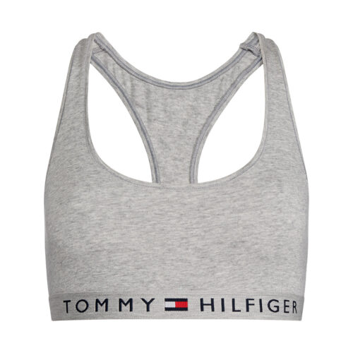 TOMMY HILFIGER BRALETTE TOP 02037 004 (Grey Heather, S)