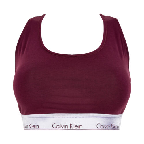 CALVIN KLEIN LINGERI BRALETTE F6138E WBW (Burgundy, 1XL)