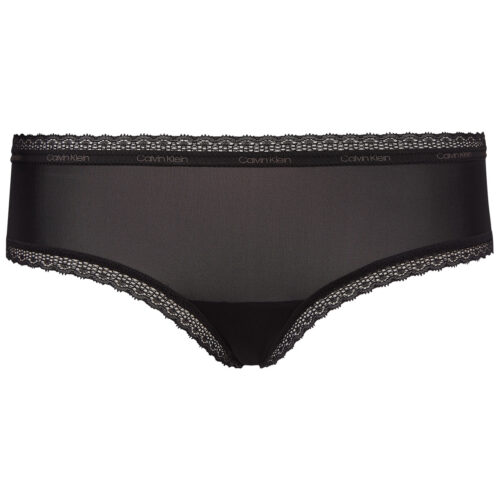 CALVIN KLEIN LINGERI HIPSTER D3767E UB1 (Black, XS)