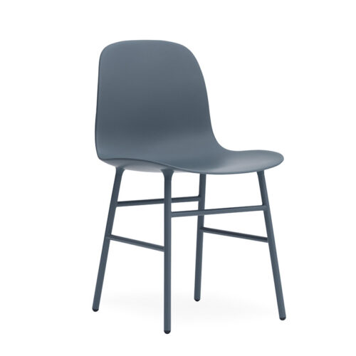 Normann Copenhagen Form Stol Stål (Blå)