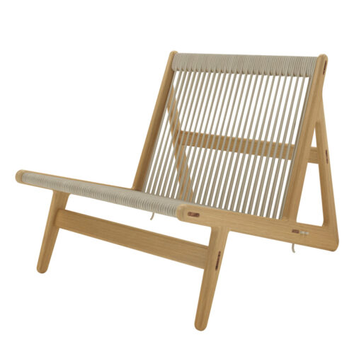 Gubi MR01 Initial loungechair Oak
