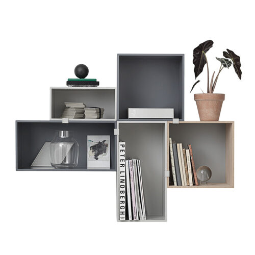Muuto Mini Stacked Reol (Lille Hvid)