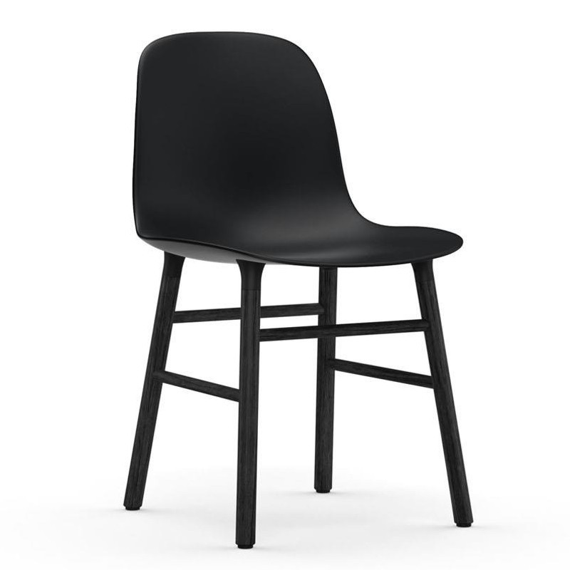 Normann Copenhagen Form Stol Sort Eg (Sort)