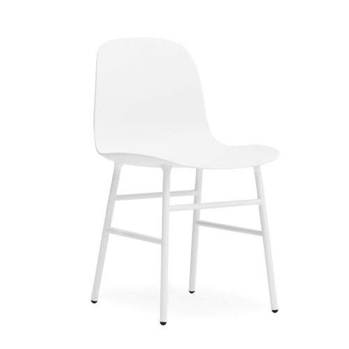Normann Copenhagen Form Stol Stål (Hvid)