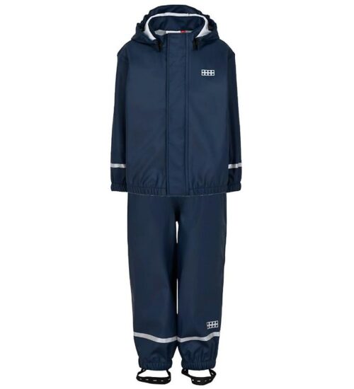 Lego Wear Regntøj m. Seler - PU - LWJivan - Dark Navy
