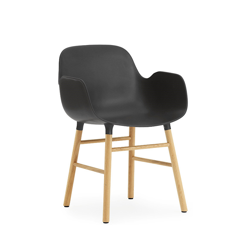 Normann Copenhagen Form Armchair Stol Eg (Sort)
