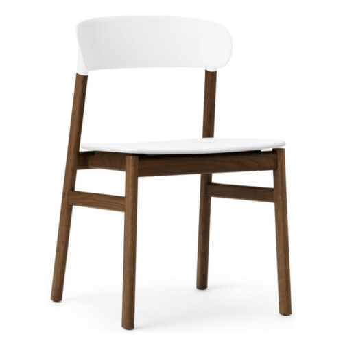 Normann Copenhagen Herit Spisebordsstol Uden Armlæn Røget Eg (Hvid)