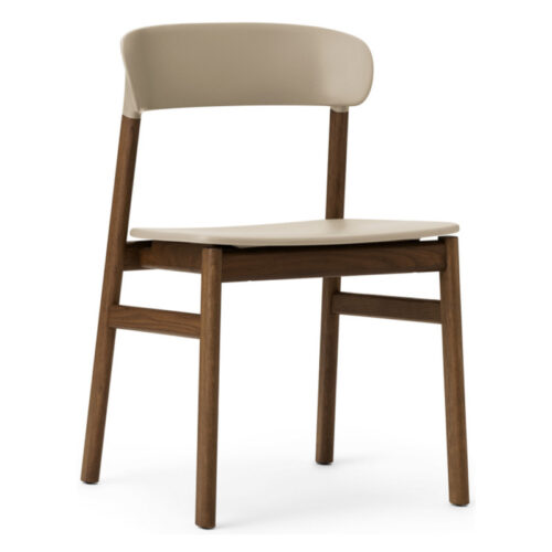 Normann Copenhagen Herit Spisebordsstol Uden Armlæn Røget Eg (Sand)