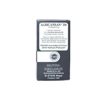 Albicansan stikpiller 10 stk