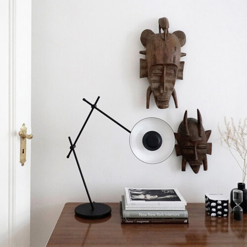 Grupa Arigato Bordlampe Sort