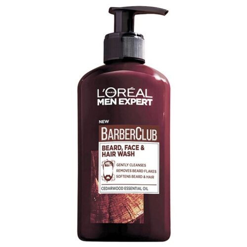 Loreal - Men Expert Barber Club 3in1 Shampoo - 200 ml