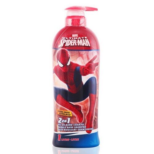Marvel - Spiderman 2i1 Showergel og Shampoo - 1000 ml