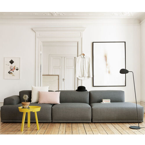 Muuto Connect Sofa Moduler (Grå Steelcut Trio (133), H)