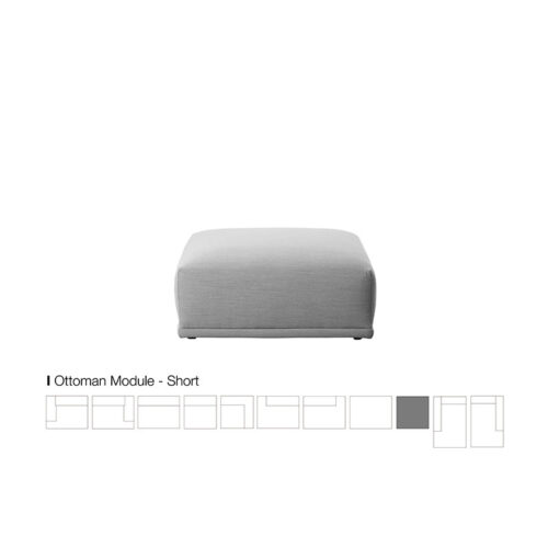 Muuto Connect Sofa Moduler (Grå Remix (123), I)