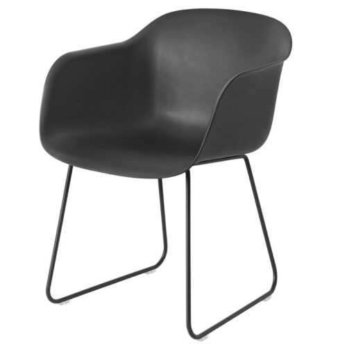 Muuto Fiber Chair Sled Base (Sort)