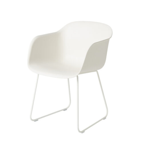 Muuto Fiber Chair Sled Base (Hvid)