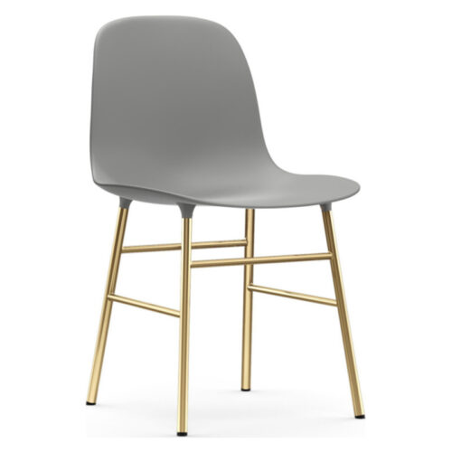 Normann Copenhagen Form Stol Messing (Grå)