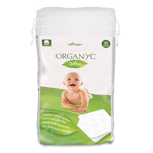 Organyc engangsvaskeklude Baby 60 stk