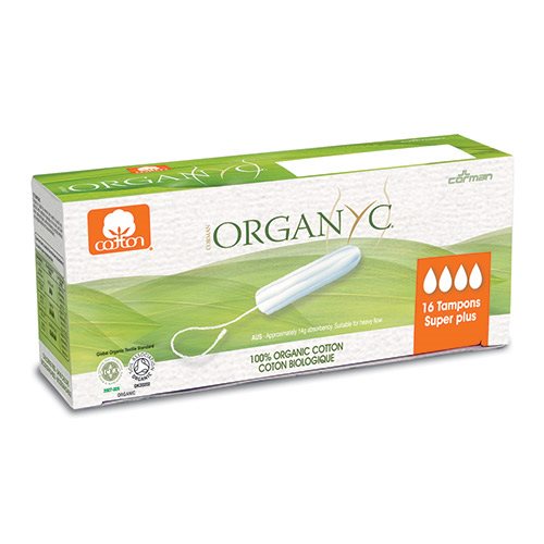 Organyc tampon super plus 16 stk