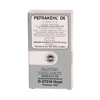 Pefrakehl stikpiller 10 stk