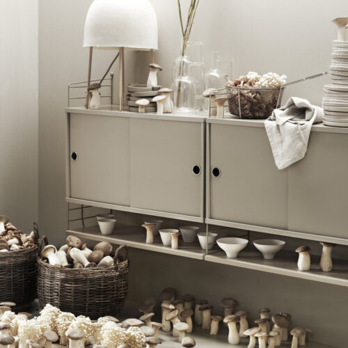String Kabinet Beige 78x20