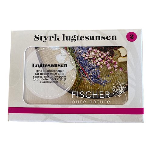 Styrk lugtesansen kit 1, 4 x10 ml æteriske olier Eucaluptus Ø, Origanum, Ingefær, Cedertræ