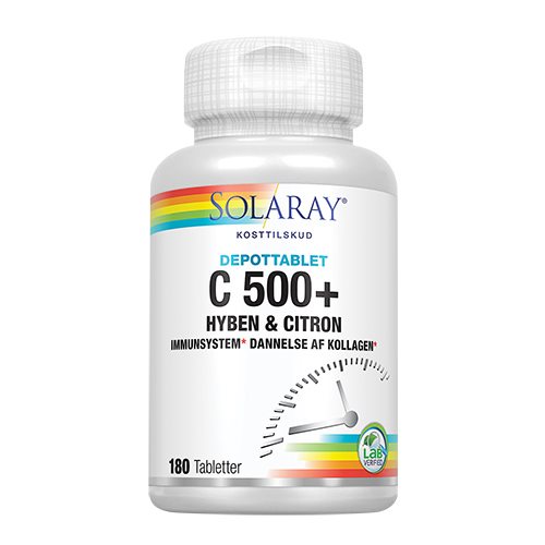 C-vitamin C500+ hyben, citron