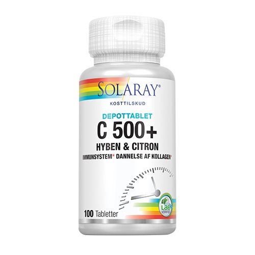 C-vitamin C500+ hyben, citron