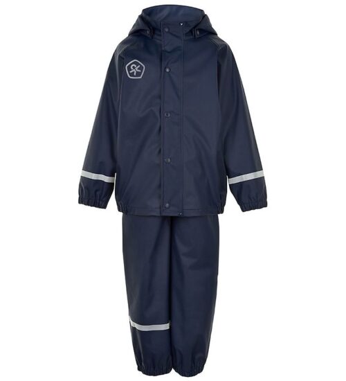 Color Kids Regntøj m. Seler - PU - Dress Blues