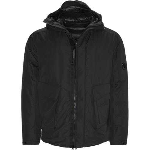 C.p. Company - Micro-M Hooded Lens Down Jacket
