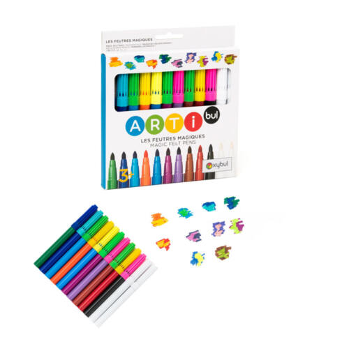 Oxybul 10 Tuscher, 2 Magiske Penne