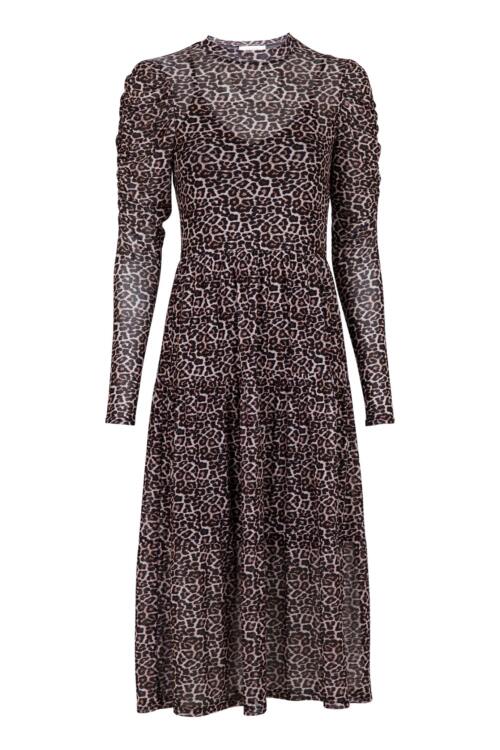 NEO NOIR MARIE LEO MESH KJOLE 154742 400 (Leopard, XS)