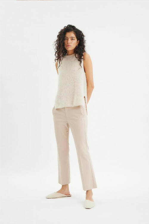 INWEAR ZELLA VIDDE BUKSER 30106240 151308 (Sandstone, 40)