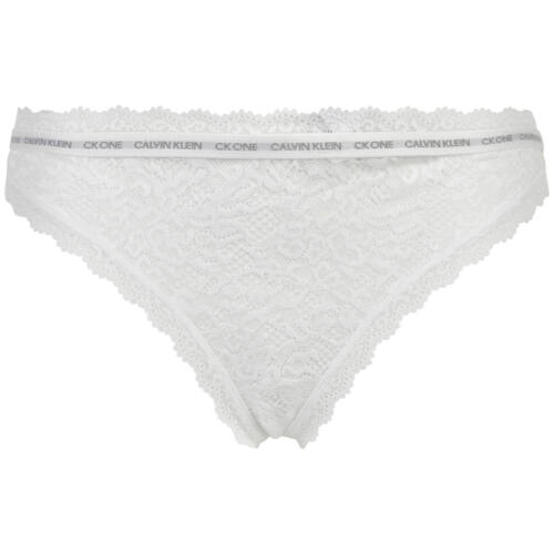 CALVIN KLEIN LINGERI STRING F6202E 100 (White, XS)