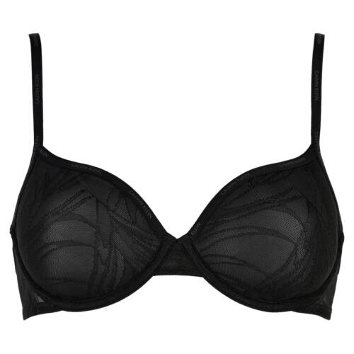 CALVIN KLEIN LINGERI LIGHTLY LINED DEMI BH F5242E UB1 (Black, 65DD)