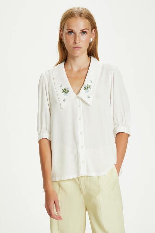 KAREN BY SIMONSEN FAITH BLUSE 10103369 110103 (Egret, 38)