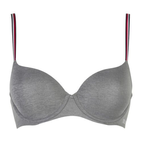 TOMMY HILFIGER LINGERI DEMI BRA 02387 PJA (Dark Grey Heather, 80C)