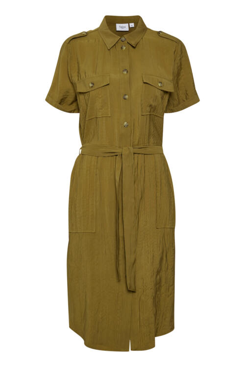 SAINT TROPEZ KATE KJOLE 30510115 160726 (Khaki, S)