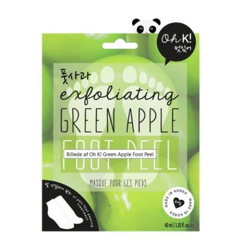 Oh K! - Exfoliating Green Apple Foot Mask