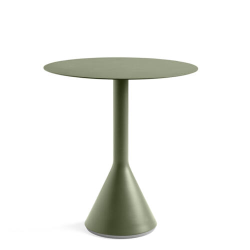 HAY Palissade Cone Table Olive Ø 70 cm